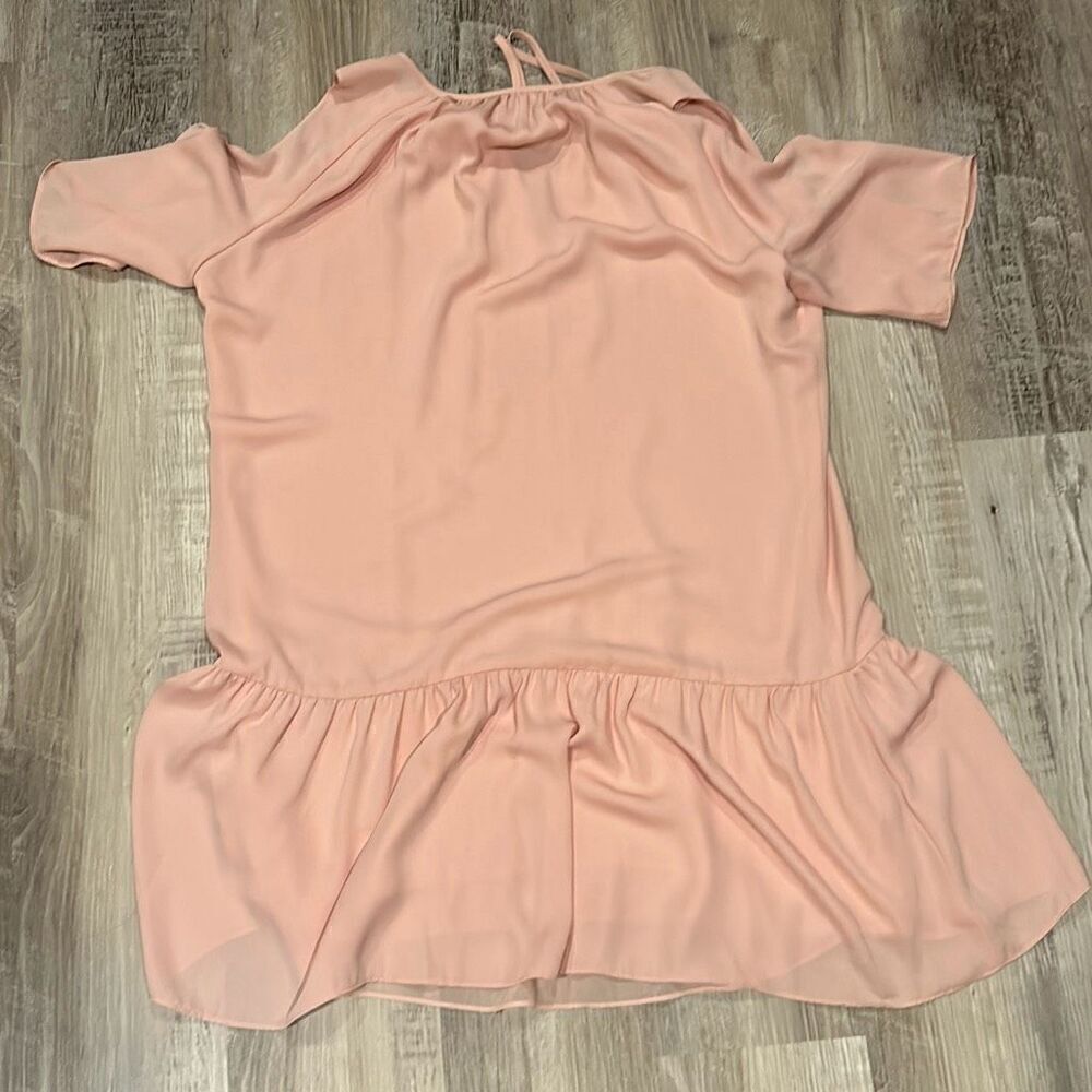 Amanda Uprichard blush babydoll cold should dress. - Picture 8 of 8